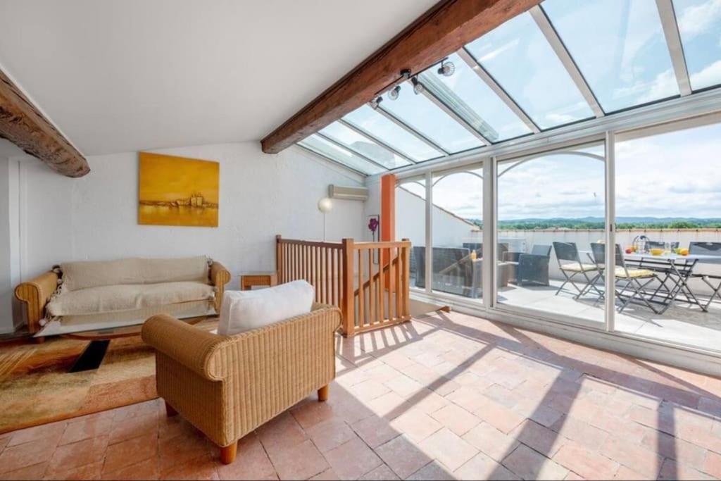Appartement La Majestueuse Cite à Carcassonne Extérieur photo