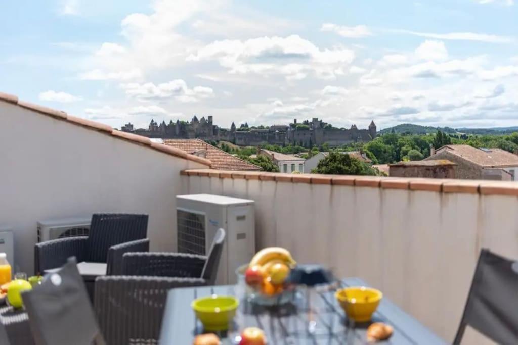 Appartement La Majestueuse Cite à Carcassonne Extérieur photo